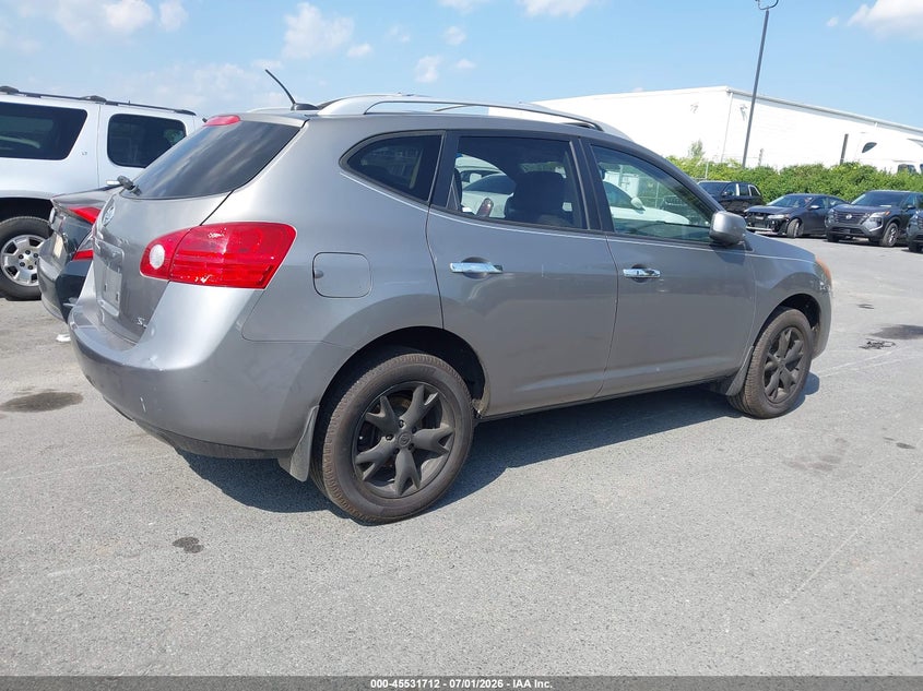 2010 Nissan Rogue VIN JN8AS5MT0AW005072 IAAI salvage auction — VANDALISM, Clear-Dealer Only (North Carolina), sold $550 on 2026-07-20 (photo 4)