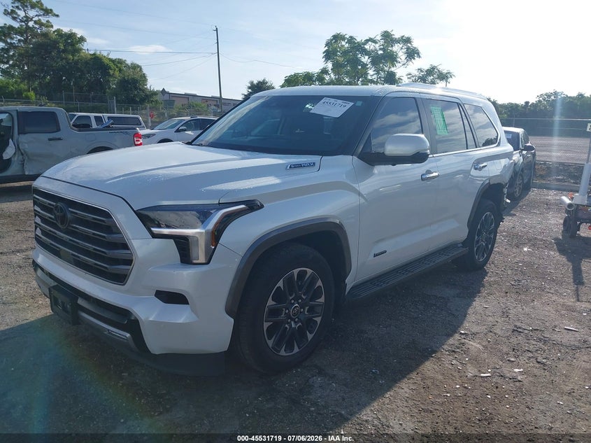 2024 Toyota Sequoia VIN 7SVAAABA0RX032213 IAAI salvage auction — REAR END, Rebuildable (Florida), sold $34,475 on 2026-08-13 (photo 2)