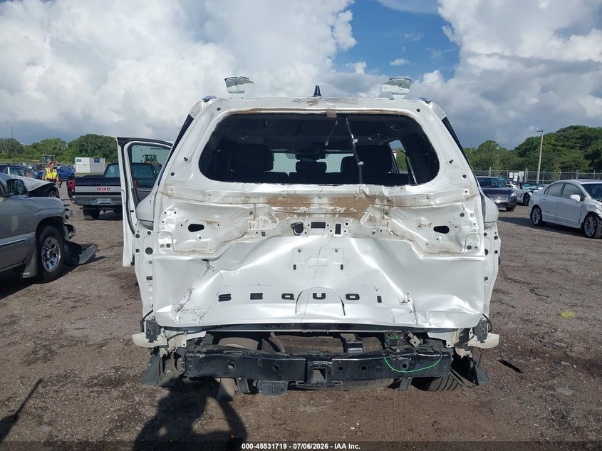 2024 Toyota Sequoia VIN 7SVAAABA0RX032213 IAAI salvage auction — REAR END, Rebuildable (Florida), sold $34,475 on 2026-08-13 (photo 6)