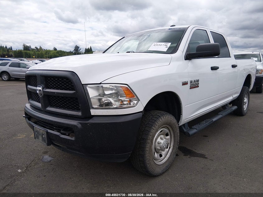 2018 Ram 2500 VIN 3C6TR5CTXJG306682 IAAI salvage auction — NORMAL WEAR, Us Government Certificate (Oregon), sold $14,000 on 2026-07-29 (photo 2)