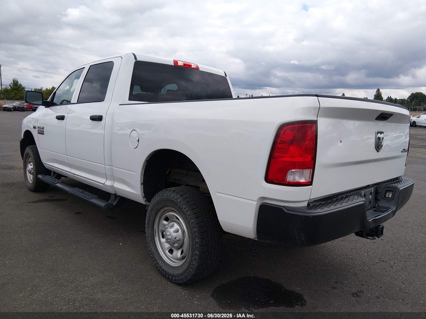 2018 Ram 2500 VIN 3C6TR5CTXJG306682 IAAI salvage auction — NORMAL WEAR, Us Government Certificate (Oregon), sold $14,000 on 2026-07-29 (photo 3)