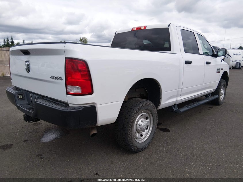 2018 Ram 2500 VIN 3C6TR5CTXJG306682 IAAI salvage auction — NORMAL WEAR, Us Government Certificate (Oregon), sold $14,000 on 2026-07-29 (photo 4)