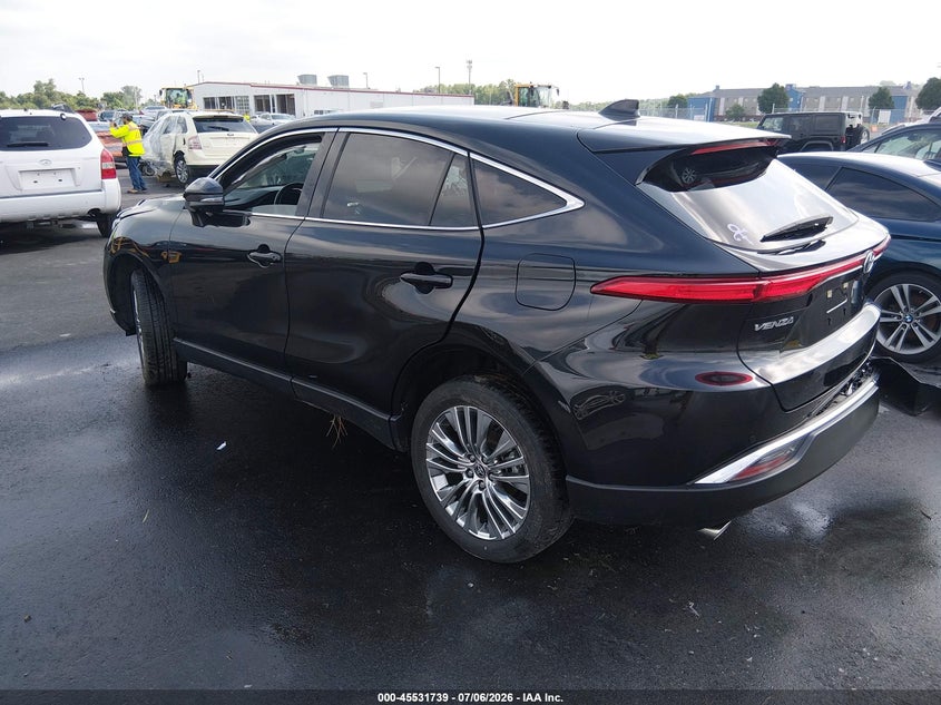 2024 Toyota Venza VIN JTEAAAAH8RJ180763 IAAI salvage auction — SIDE, Salvage (Missouri), sold $9,300 on 2026-08-25 (photo 3)