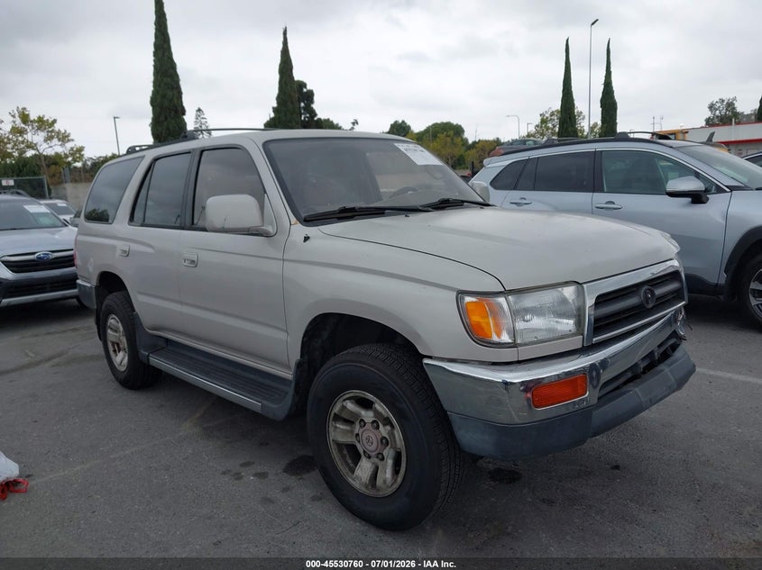 1998 Toyota 4runner VIN JT3GN86R6W0079515 IAAI salvage auction — SIDE, Salvage (California), sold $675 on 2026-07-30 (photo 1)