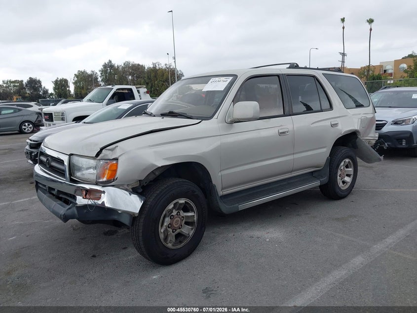 1998 Toyota 4runner VIN JT3GN86R6W0079515 IAAI salvage auction — SIDE, Salvage (California), sold $675 on 2026-07-30 (photo 2)