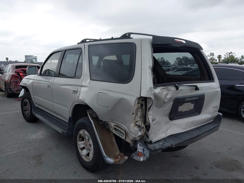 1998 Toyota 4runner VIN JT3GN86R6W0079515 IAAI salvage auction — SIDE, Salvage (California), sold $675 on 2026-07-30 (photo 3)