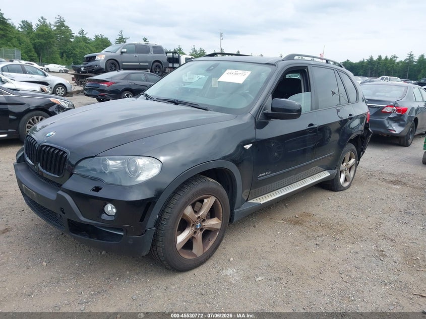 2010 BMW X5 VIN 5UXFE4C5XAL382126 IAAI salvage auction — FRONT & REAR, Reconstructed (Massachusetts), sold $400 on 2026-07-24 (photo 2)