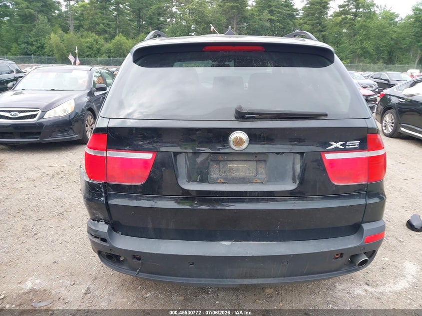 2010 BMW X5 VIN 5UXFE4C5XAL382126 IAAI salvage auction — FRONT & REAR, Reconstructed (Massachusetts), sold $400 on 2026-07-24 (photo 6)