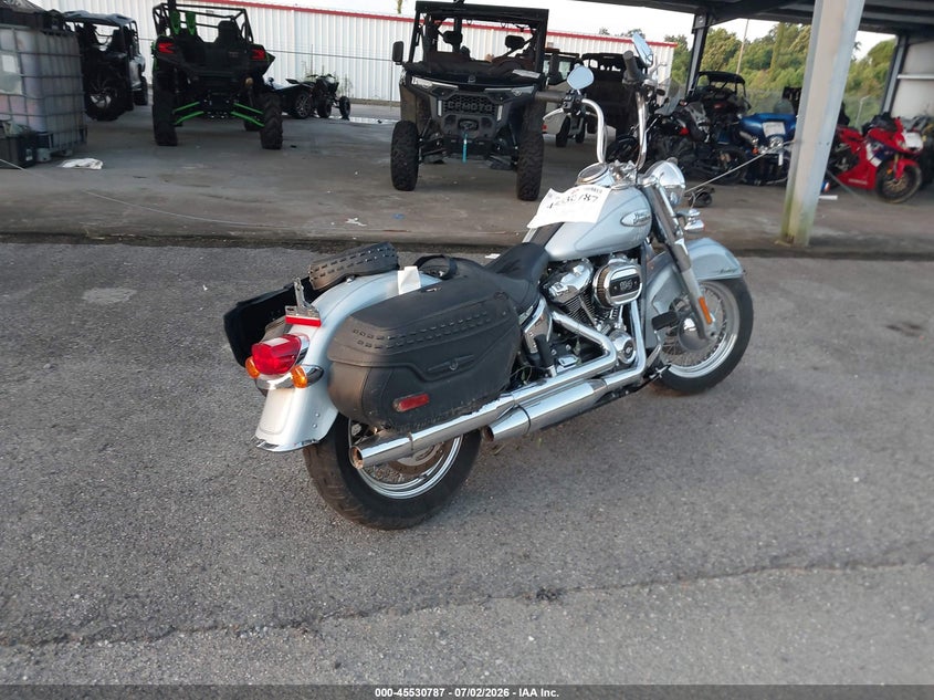 2023 Harley-davidson Softail VIN 1HD1YBK18PB063858 IAAI salvage auction — ALL OVER, Salvage Title, sold $3,150 on 2026-09-16 (photo 4)