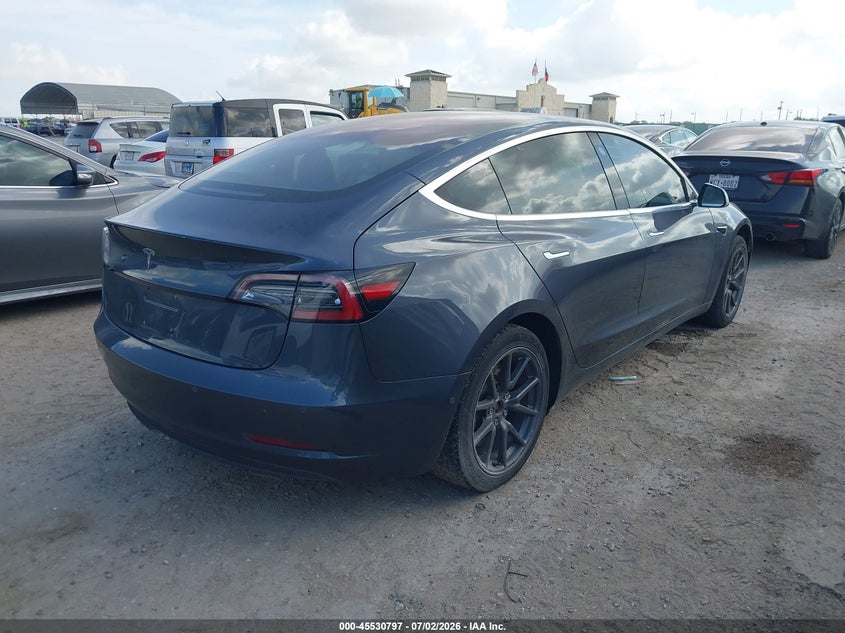 2018 Tesla Model 3 VIN 5YJ3E1EA6JF034629 IAAI salvage auction — FRONT END, Original (Texas), sold $4,050 on 2026-07-29 (photo 4)