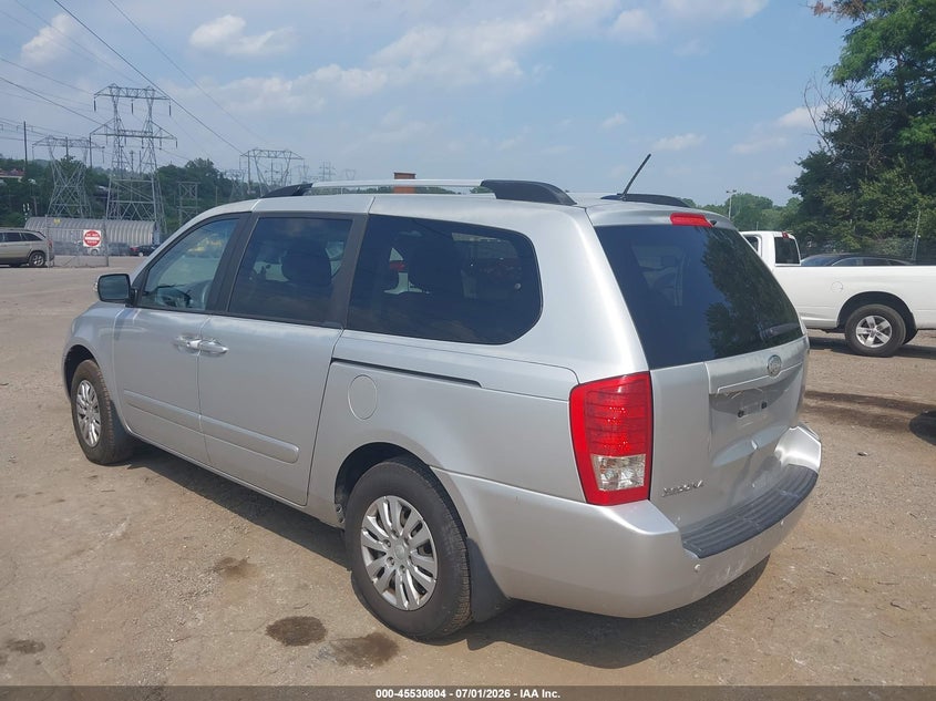 2014 Kia SEDONA VIN KNDMG4C79E6577773 IAAI salvage auction — REAR END, Salvage (Pennsylvania), sold $1,400 on 2026-07-10 (photo 3)