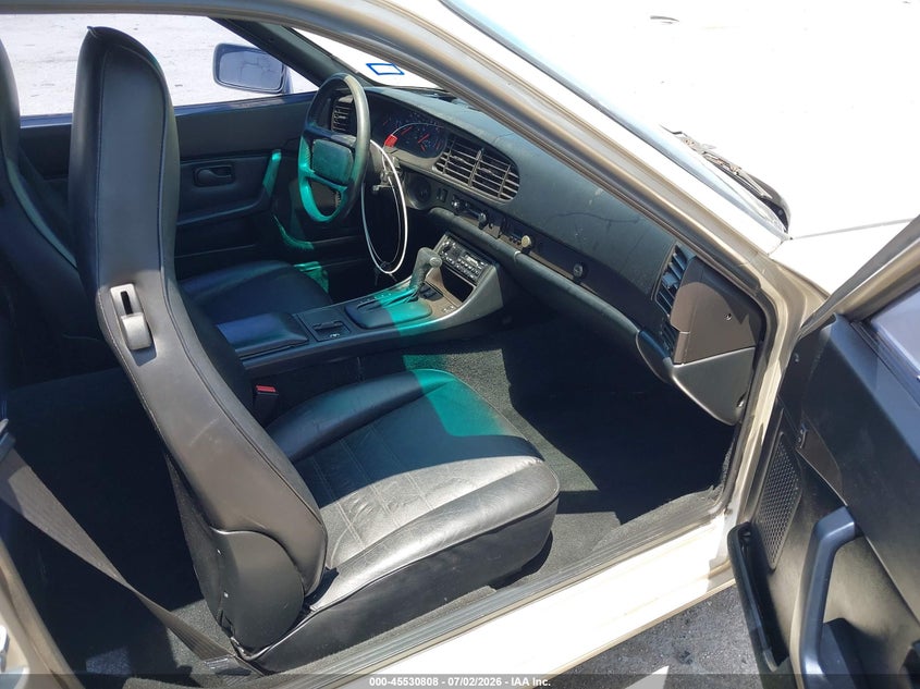 1986 Porsche 944 VIN WP0AA0942GN451869 IAAI salvage auction — LEFT & RIGHT, Salvage (Texas), sold $1,650 on 2026-08-18 (photo 5)