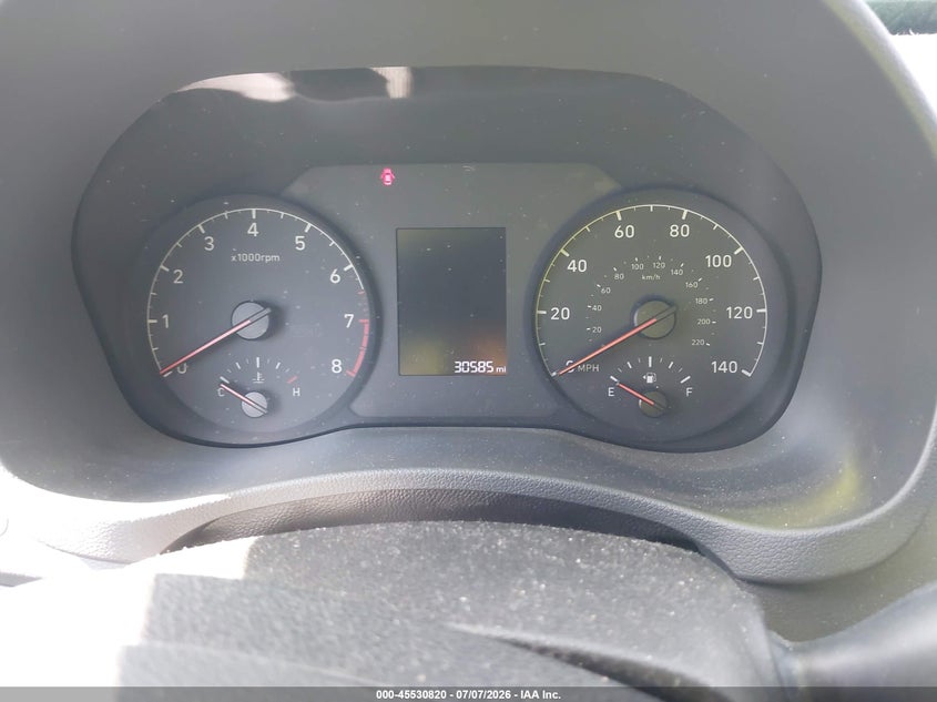 2021 Hyundai Accent VIN 3KPC24A61ME151069 IAAI salvage auction — FRONT END, Salvage Title, sold $2,150 on 2026-08-22 (photo 7)