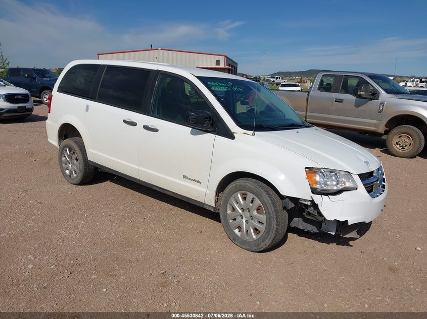 2019 Dodge Caravan VIN 2C7WDGBG4KR801494 — IAAI salvage auction photo