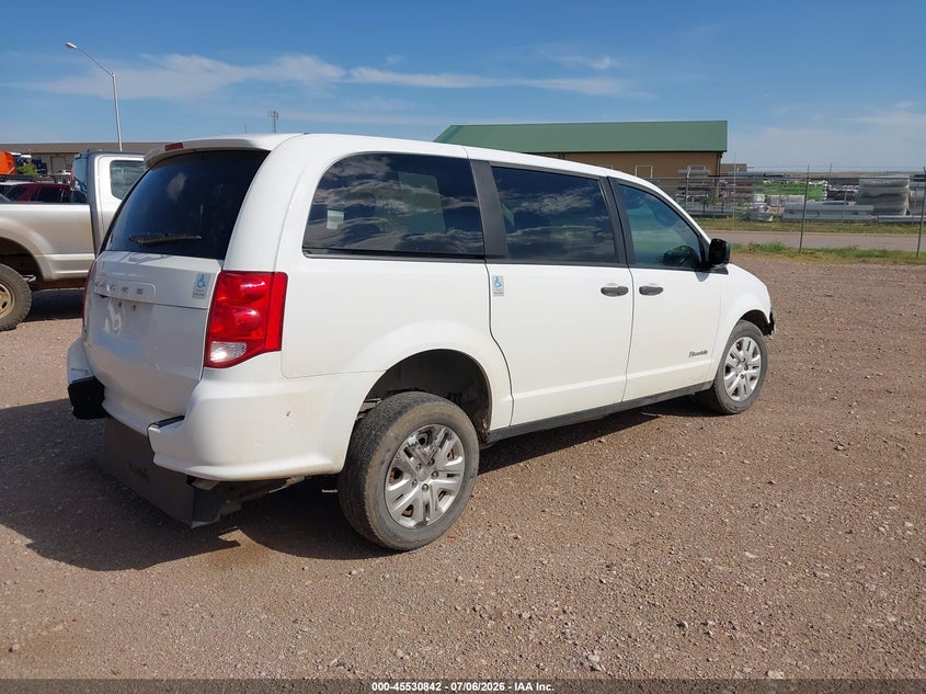 2019 Dodge Caravan VIN 2C7WDGBG4KR801494 IAAI salvage auction — FRONT END, Regular (South Dakota), sold $9,650 on 2026-08-11 (photo 4)