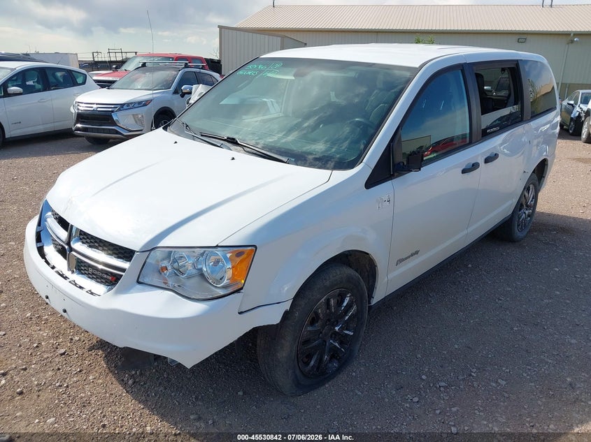 2019 Dodge Caravan VIN 2C7WDGBG4KR801494 IAAI salvage auction — FRONT END, Regular (South Dakota), sold $9,650 on 2026-08-11 (photo 6)