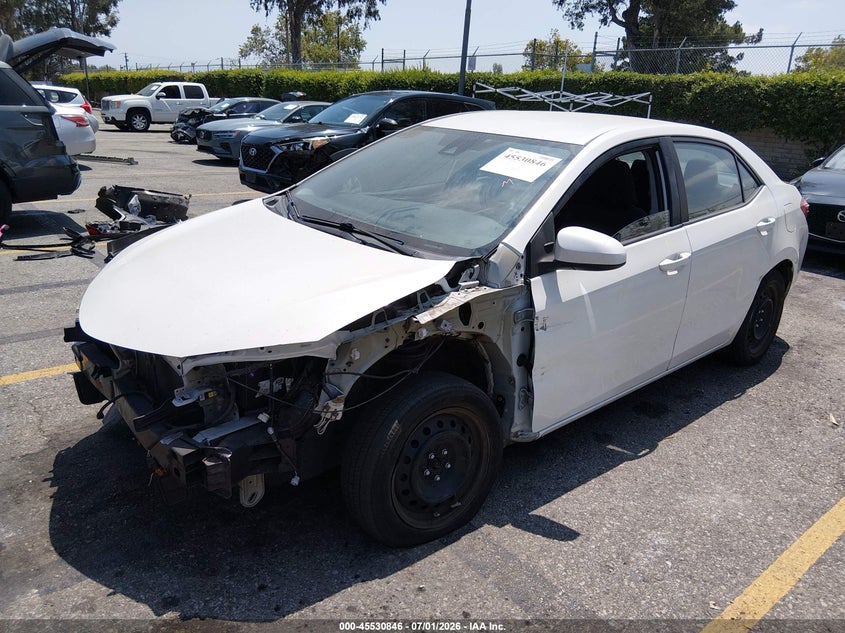 2018 Toyota Corolla VIN 5YFBURHE8JP773694 IAAI salvage auction — FRONT END, Salvage Title, sold $2,950 on 2026-07-21 (photo 2)