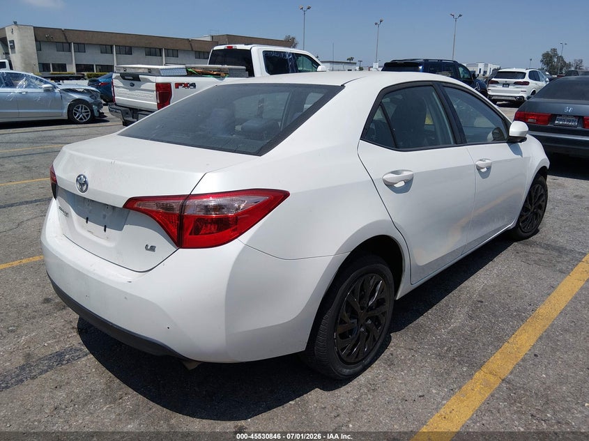2018 Toyota Corolla VIN 5YFBURHE8JP773694 IAAI salvage auction — FRONT END, Salvage Title, sold $2,950 on 2026-07-21 (photo 4)