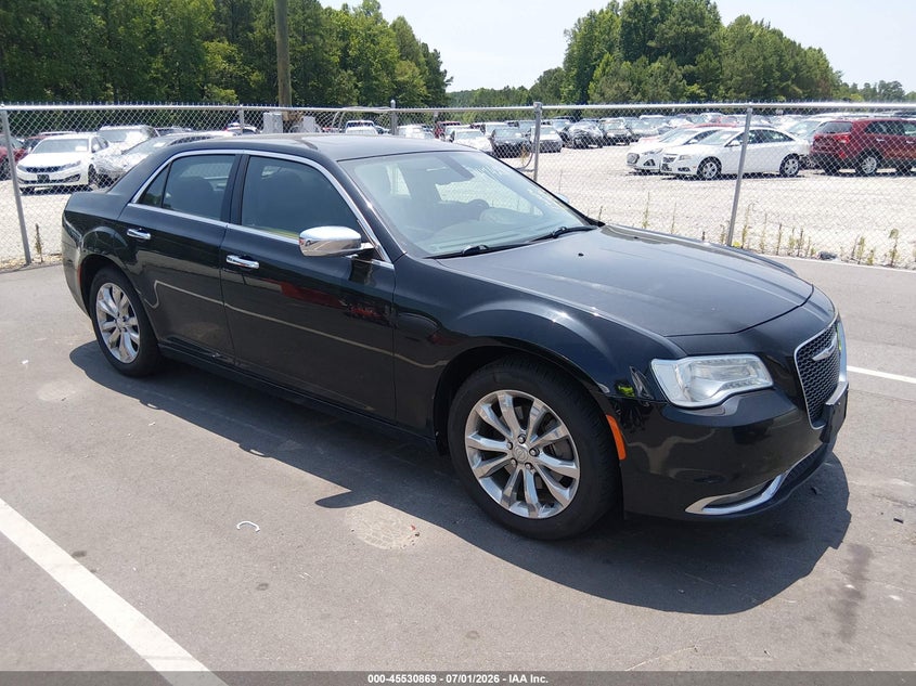 2017 Chrysler 300c VIN 2C3CCAKG1HH637477 IAAI salvage auction — NORMAL WEAR, Clear (North Carolina), sold $1,000 on 2026-07-08 (photo 1)