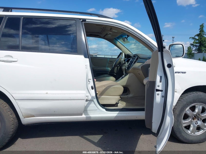 2006 Toyota Highlander VIN JTEEP21A360169275 IAAI salvage auction — NORMAL WEAR, Clear (Oregon), sold $300 on 2026-07-28 (photo 5)