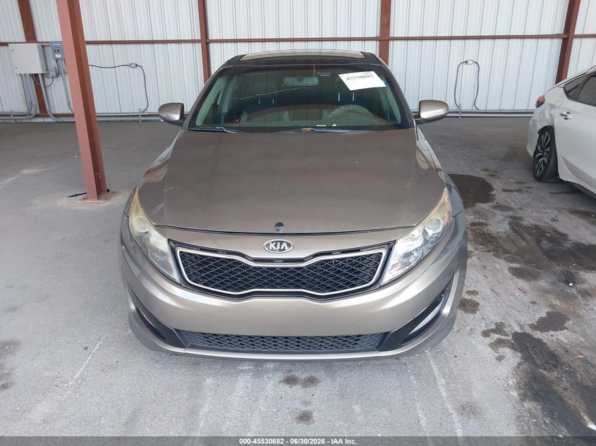 2013 Kia Optima VIN 5XXGR4A61DG104659 IAAI salvage auction — NORMAL WEAR, Clear (Florida), sold $700 on 2026-07-15 (photo 6)