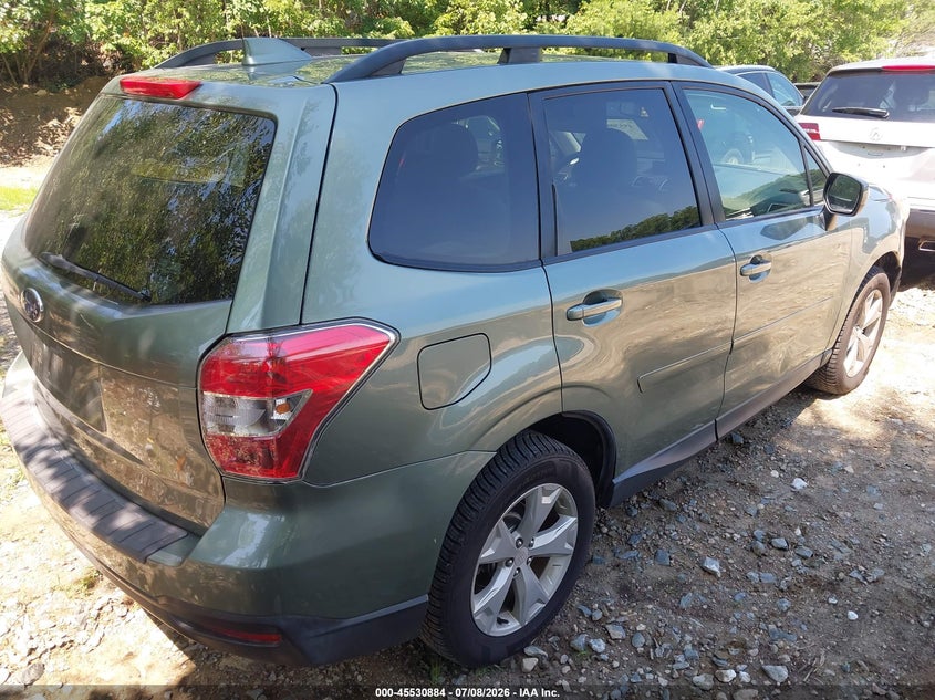 2016 Subaru Forester VIN JF2SJADC5GH460137 IAAI salvage auction — FRONT END, Clear (Massachusetts), sold $3,700 on 2026-07-14 (photo 4)