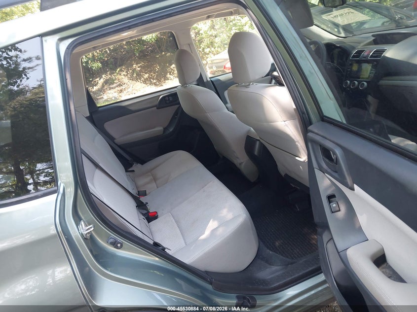 2016 Subaru Forester VIN JF2SJADC5GH460137 IAAI salvage auction — FRONT END, Clear (Massachusetts), sold $3,700 on 2026-07-14 (photo 8)