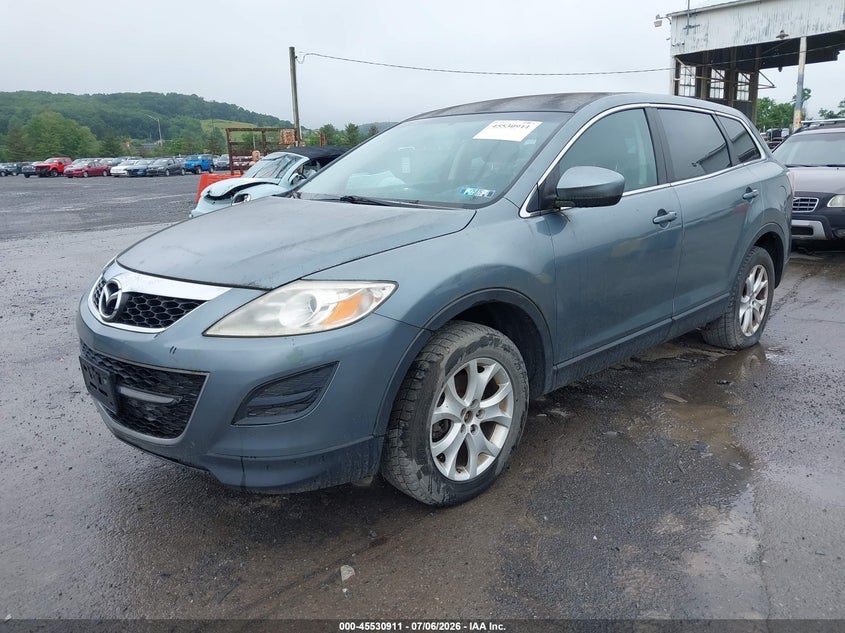 2012 Mazda Cx-9 VIN JM3TB3CV3C0346412 IAAI salvage auction — NORMAL WEAR, Clear (Pennsylvania), sold $400 on 2026-07-15 (photo 2)