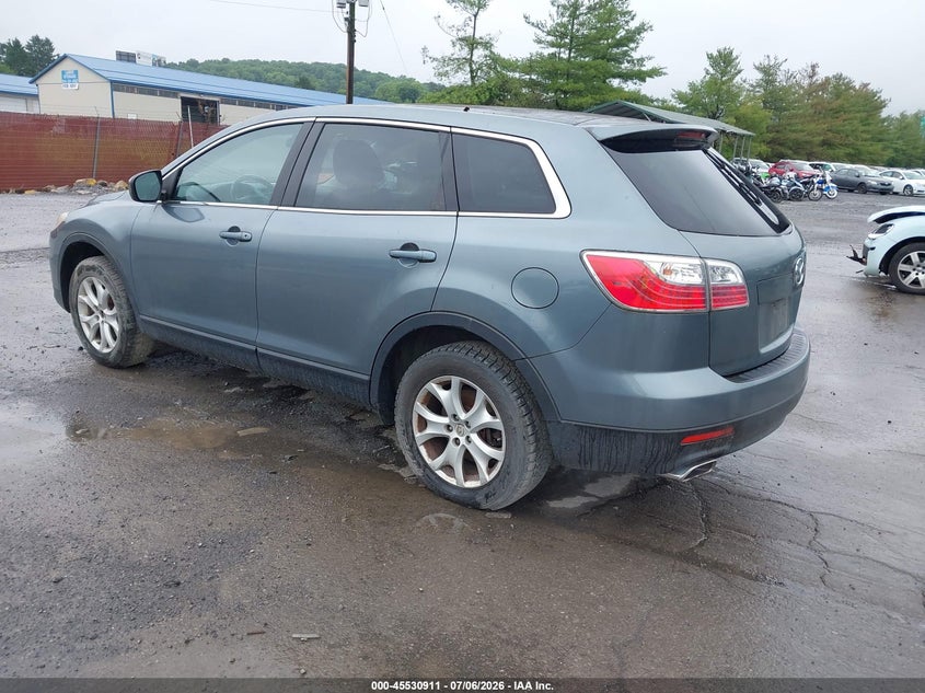 2012 Mazda Cx-9 VIN JM3TB3CV3C0346412 IAAI salvage auction — NORMAL WEAR, Clear (Pennsylvania), sold $400 on 2026-07-15 (photo 3)