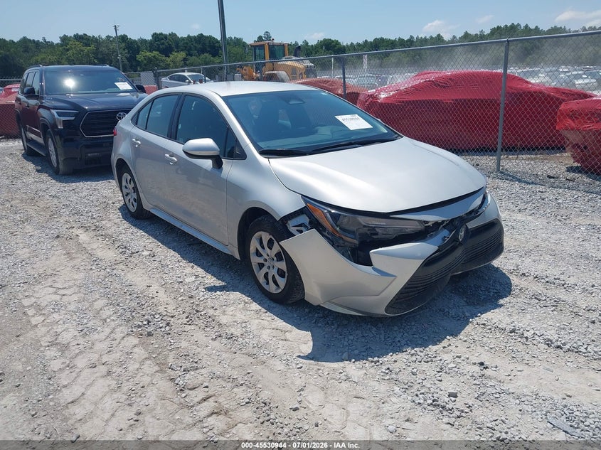 2025 Toyota Corolla VIN 5YFB4MDEXSP286040 IAAI salvage auction — FRONT END, Clear (New York), sold $13,050 on 2026-07-08 (photo 1)