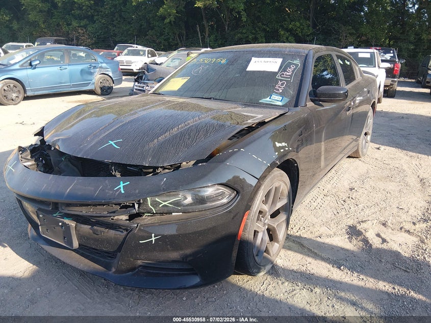 2021 Dodge Charger VIN 2C3CDXBG5MH677779 IAAI salvage auction — FRONT END, Salvage (Texas), sold $4,900 on 2026-07-29 (photo 2)