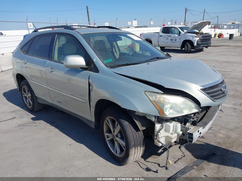 2006 Lexus Rx 400h VIN JTJHW31U260019062 IAAI salvage auction — FRONT END, Salvage (California), sold $925 on 2026-07-29 (photo 1)