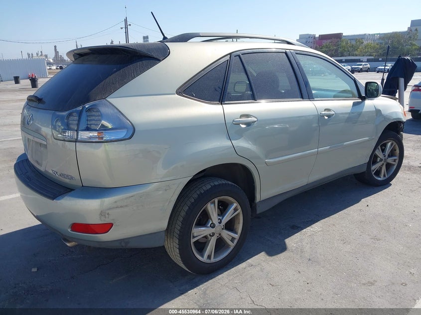 2006 Lexus Rx 400h VIN JTJHW31U260019062 IAAI salvage auction — FRONT END, Salvage (California), sold $925 on 2026-07-29 (photo 4)