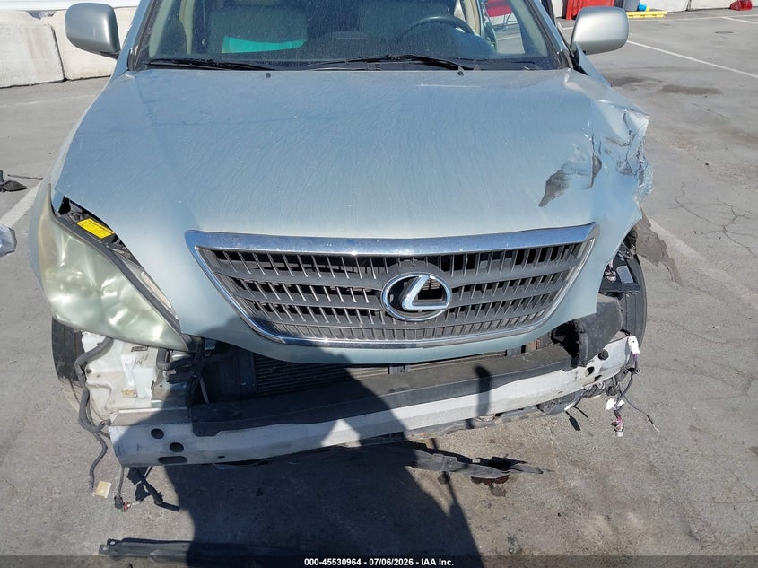 2006 Lexus Rx 400h VIN JTJHW31U260019062 IAAI salvage auction — FRONT END, Salvage (California), sold $925 on 2026-07-29 (photo 6)