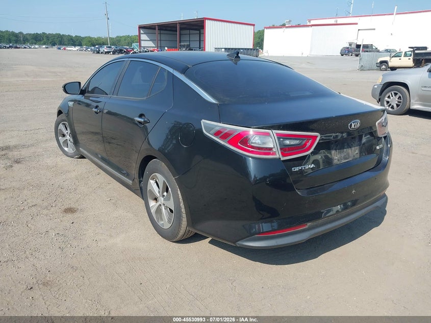 2014 Kia Optima hybrid VIN KNAGM4AD2E5065239 IAAI salvage auction — NORMAL WEAR, Clear (Maryland), sold $350 on 2026-07-22 (photo 3)