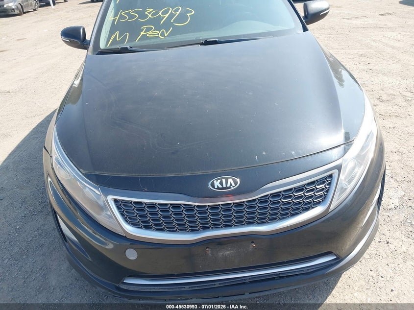 2014 Kia Optima hybrid VIN KNAGM4AD2E5065239 IAAI salvage auction — NORMAL WEAR, Clear (Maryland), sold $350 on 2026-07-22 (photo 6)