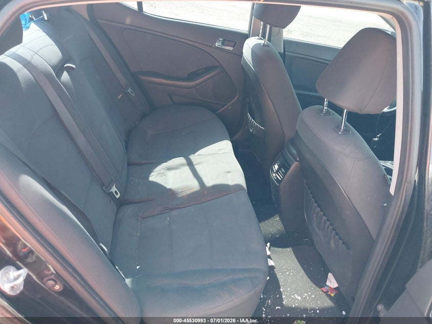 2014 Kia Optima hybrid VIN KNAGM4AD2E5065239 IAAI salvage auction — NORMAL WEAR, Clear (Maryland), sold $350 on 2026-07-22 (photo 8)