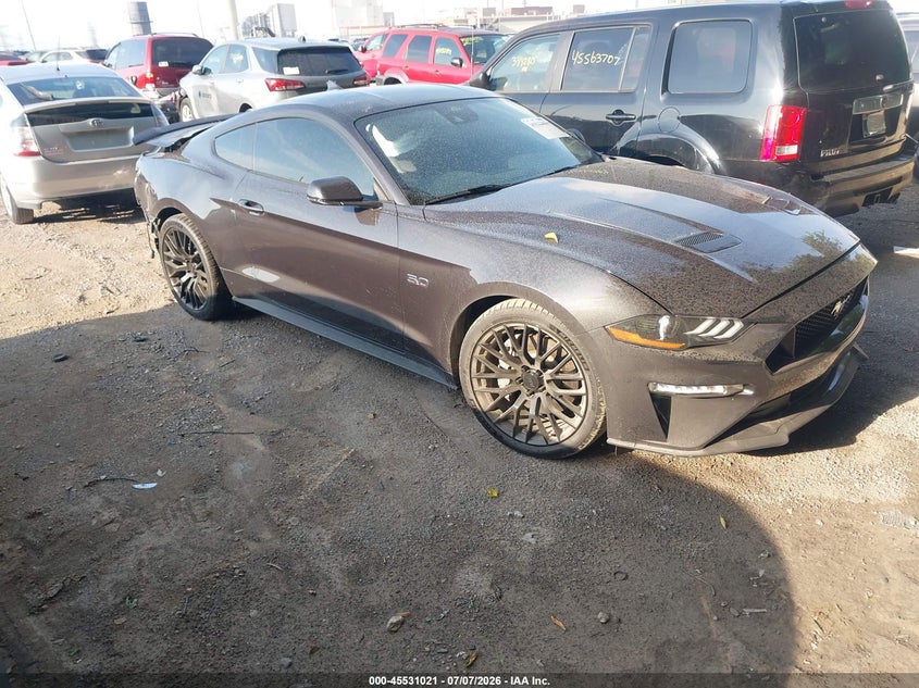 2022 Ford Mustang VIN 1FA6P8CF3N5145425 — IAAI salvage auction photo
