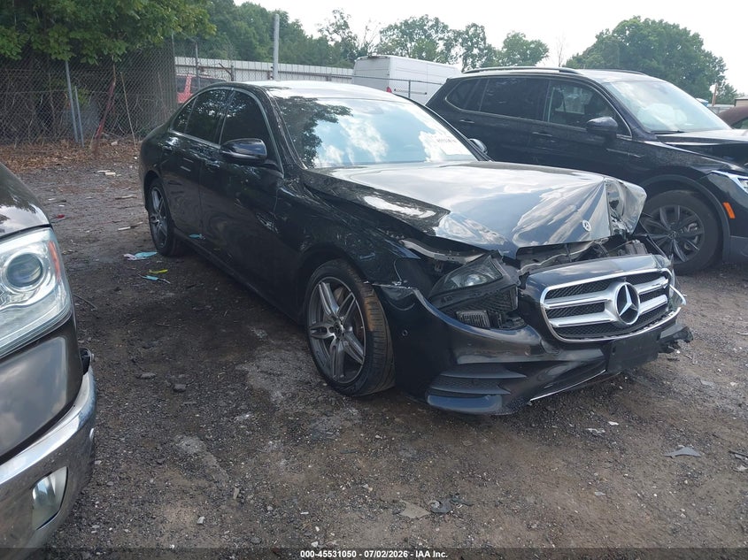 2019 Mercedes-benz E-klasse VIN WDDZF4KB5KA603038 IAAI salvage auction — FRONT END, Salvage Title, sold $2,950 on 2026-08-04 (photo 1)