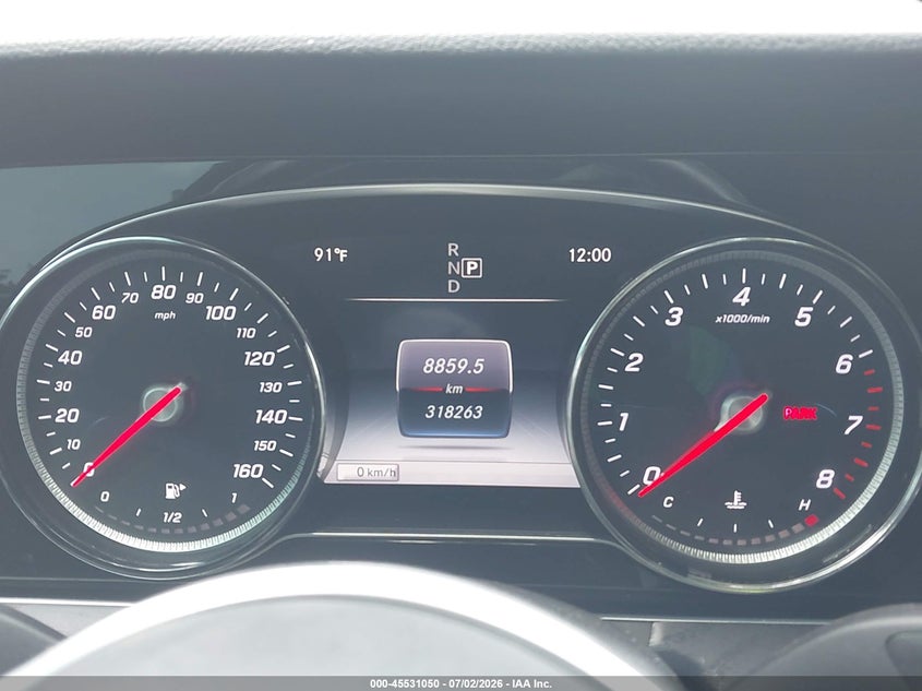 2019 Mercedes-benz E-klasse VIN WDDZF4KB5KA603038 IAAI salvage auction — FRONT END, Salvage Title, sold $2,950 on 2026-08-04 (photo 7)
