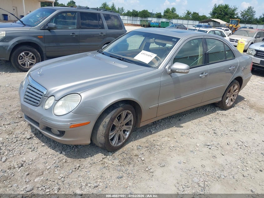 2009 Mercedes-benz E-class VIN WDBUF87X59B365968 IAAI salvage auction — NORMAL WEAR, Repossession Paperwork (Georgia), sold $875 on 2026-08-06 (photo 2)