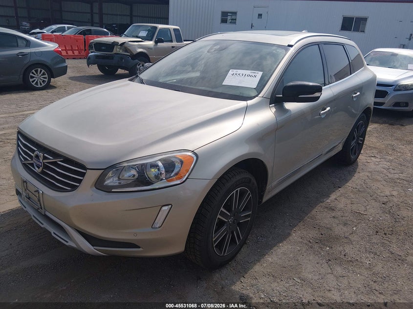 2017 Volvo Xc60 VIN YV440MRR7H2083336 IAAI salvage auction — NORMAL WEAR, Certificate Of Title (Nebraska), sold $650 on 2026-08-08 (photo 2)