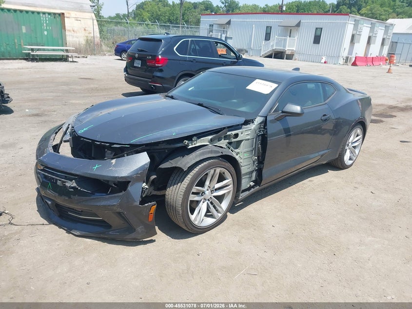 2017 Chevrolet Camaro VIN 1G1FB1RX7H0144045 IAAI salvage auction — LEFT FRONT, Salvage - Greater Than 75% (Maryland), sold $3,300 on 2026-07-11 (photo 2)