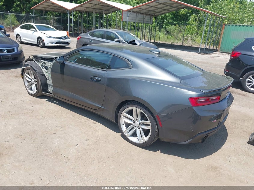 2017 Chevrolet Camaro VIN 1G1FB1RX7H0144045 IAAI salvage auction — LEFT FRONT, Salvage - Greater Than 75% (Maryland), sold $3,300 on 2026-07-11 (photo 3)