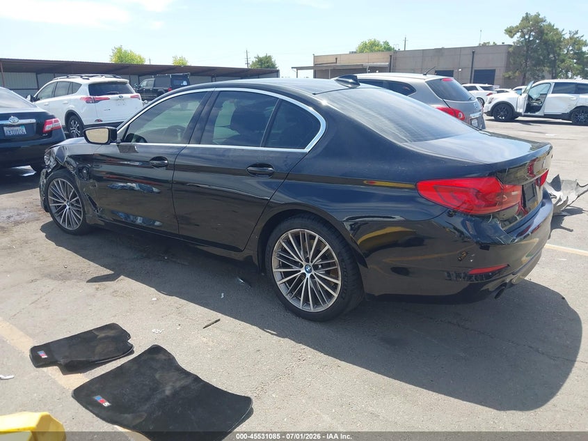 2019 BMW VIN WBAJA9C5XKB254655 IAAI salvage auction — LEFT FRONT, Salvage Title, sold $8,800 on 2026-08-02 (photo 3)