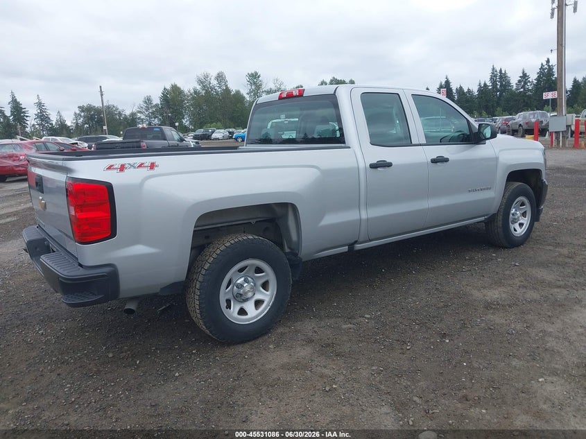 2017 Chevrolet Silverado 1500 VIN 1GCVKNEH9HZ335857 IAAI salvage auction — NORMAL WEAR, Sf97 (Washington), sold $5,300 on 2026-07-29 (photo 4)
