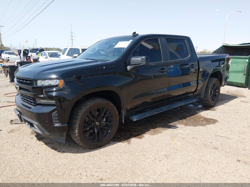 2020 Chevrolet Silverado VIN 3GCPWDED8LG443318 IAAI salvage auction — SIDE, Wait Title, sold $10,400 on 2026-09-14 (photo 2)