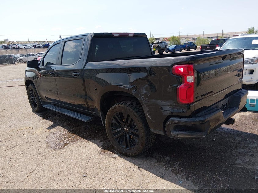2020 Chevrolet Silverado VIN 3GCPWDED8LG443318 IAAI salvage auction — SIDE, Wait Title, sold $10,400 on 2026-09-14 (photo 3)