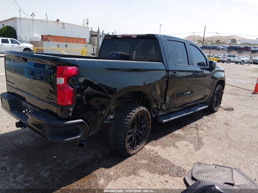 2020 Chevrolet Silverado VIN 3GCPWDED8LG443318 IAAI salvage auction — SIDE, Wait Title, sold $10,400 on 2026-09-14 (photo 4)