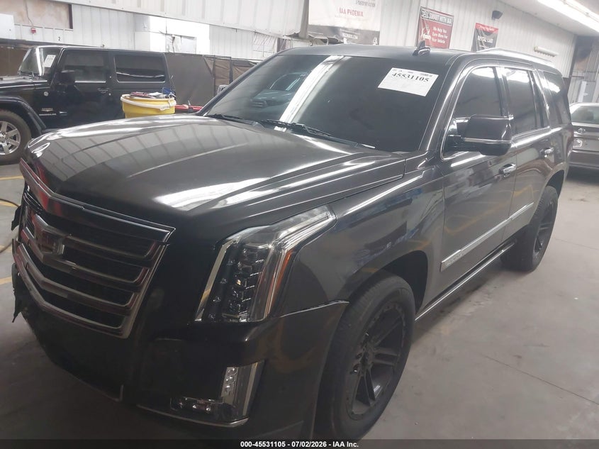 2017 Cadillac Escalade VIN 1GYS4CKJ8HR230214 IAAI salvage auction — FRONT END, Salvage Title, sold $6,800 on 2026-08-03 (photo 2)